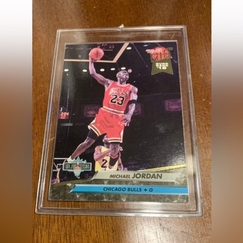 1992-93 Fleer Ultra Michael Jordan Chicago Bulls #216 1992/1993 Fleer Ultra Card